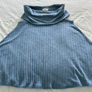 Altar’d State NWOT Blue Poncho